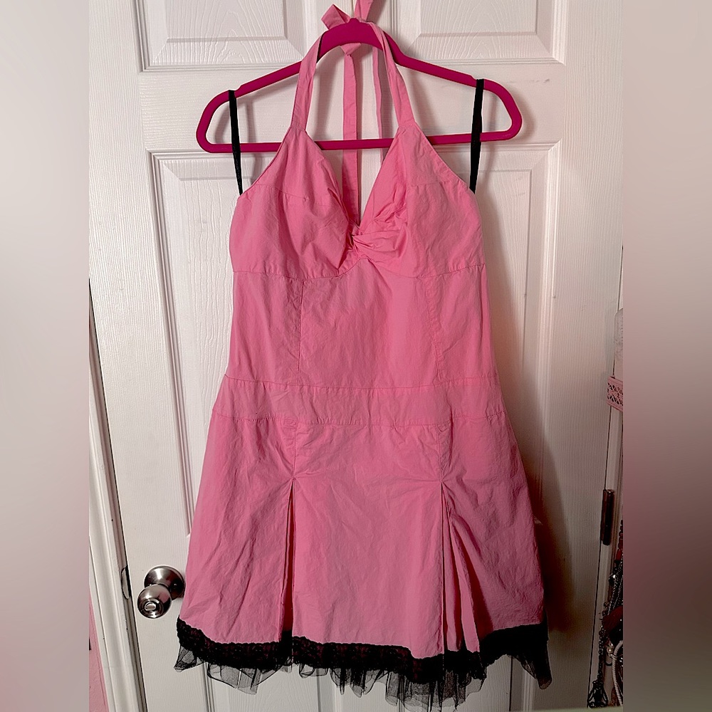 Vintage Y2k Tripp Hot Topic rockabilly pinup dress plus size 2x NWOT